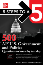 500 AP U.S. Government and Politics Questions to Know by Test Day 1st Edition By Brian T. Stevens