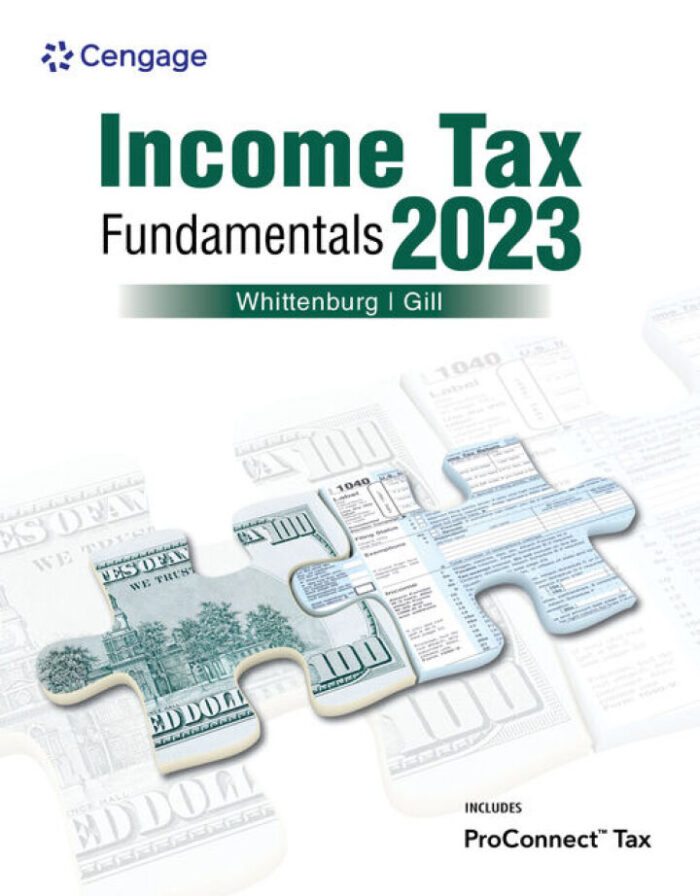 Income Ta Fundamentals 2023 41th Edition By Gerald Whittenburg