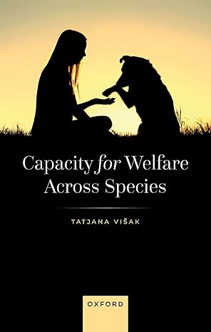 eBook For Capacity for Welfare Across Species 1st Edition By Tatjana Višak