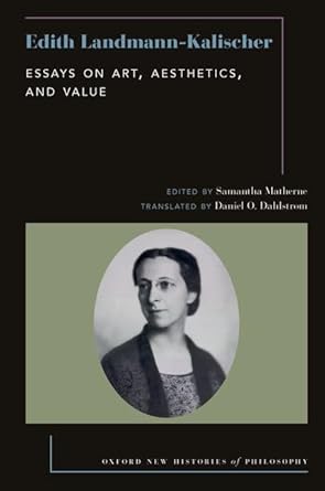 eBook For Edith Landmann-Kalischer 1st Edition By Daniel Dahlstrom