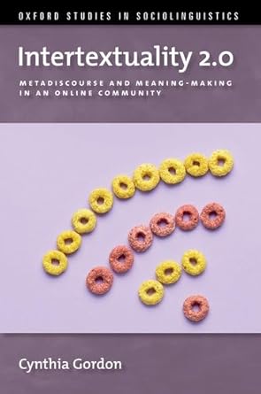 eBook For Intertextuality 2.0 By Cynthia Gordon