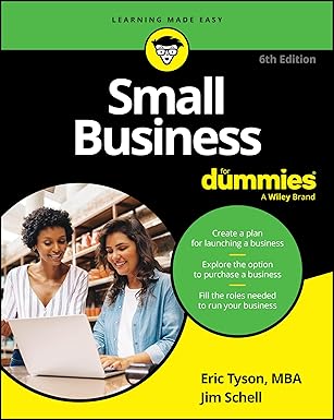 eBook For Small Business For Dummies 1st Edition By Eric Tyson & Jim Schella