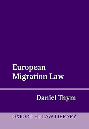 eBook For European Migration Law 1st Edition By Prof Daniel Thym