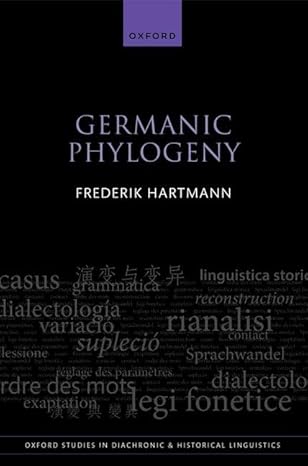 eBook For Germanic Phylogeny 1st Edition By Frederik Hartmann
