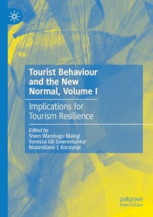 eBook For Tourist Behaviour and the New Normal