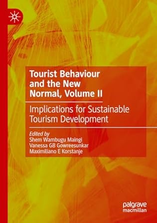 eBook For Tourist Behaviour and the New Normal