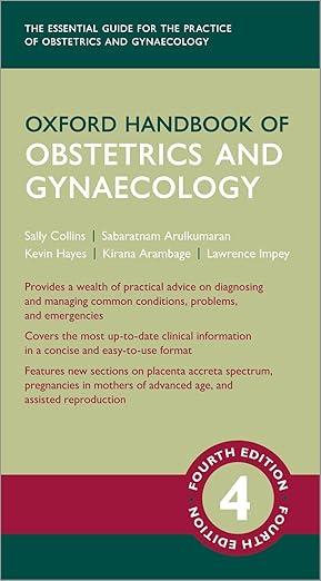 eBook For Oxford Handbook of Obstetrics and Gynaecology 4th Edition By Sally Collins