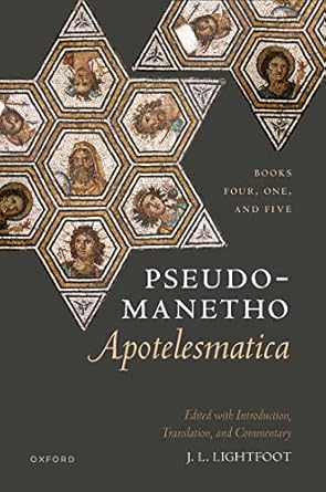 eBook For Pseudo Manetho, Apotelesmatica 1st Edition By Lightfoot