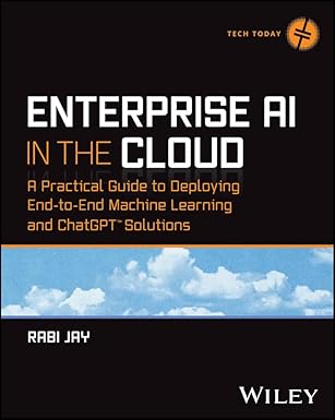 eBook For {EPUB} Enterprise AI In The Cloud 1st Edition By Jay