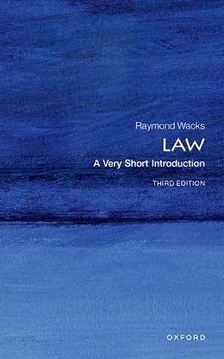 eBook For Law A Very Short Introduction 3rd Edition By Raymond Wacks