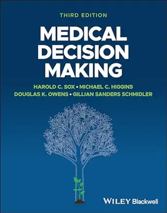 eBook For Medical Decision Making 3rd Edition By Harold C. Sox, Michael C. Higgins