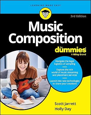 eBook For Music Composition For Dummies 3rd Edition