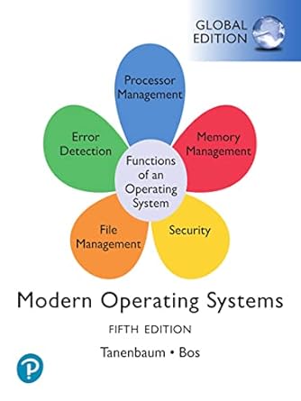 ebook For Modern Operating Systems 5th Edition (Global Edition) By Andrew Tanenbaum